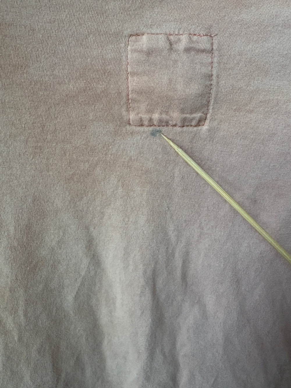 Pamut Apparel Cropped Boxy Tee Washed Peach 100% Cotton Boho Casual Size L - Picture 7 of 9